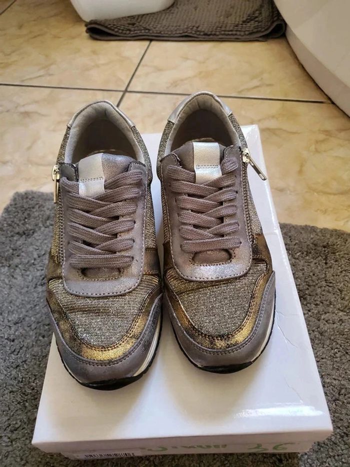 Baskets métallisée Morgan de toi taille 36