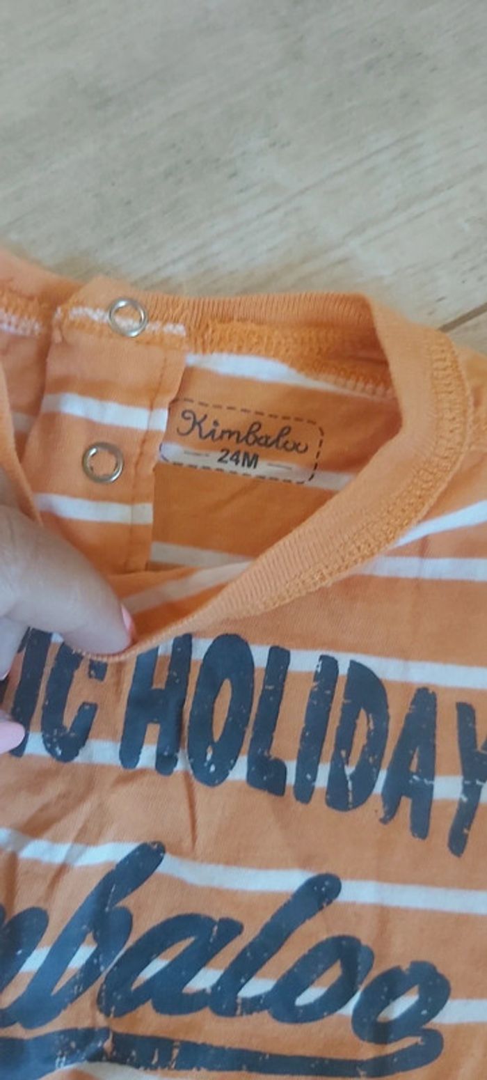 Tee-shirt rayé garçon Kimbaloo 24 mois (78) - photo numéro 2