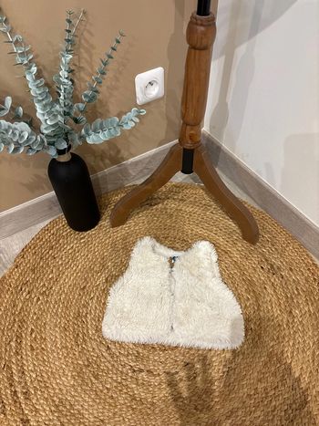 Gilet bebe fille 12mois sans manches