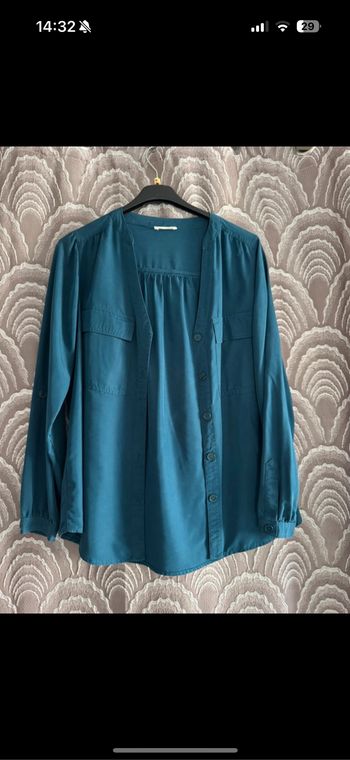 Chemise bleue