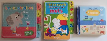 Lot 3 livres bébé
