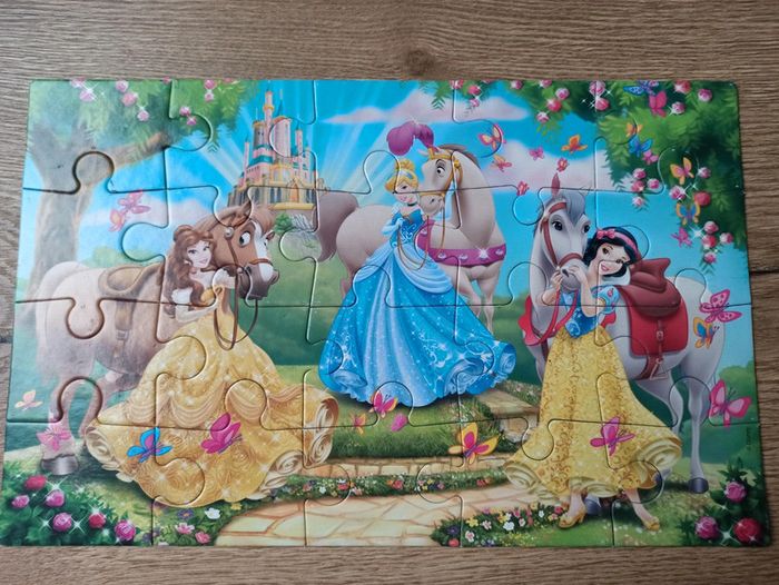 4 puzzles princesse disney - photo numéro 4