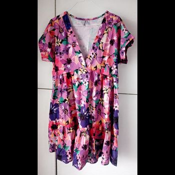 💃 Robe Tunique fleurie fluide