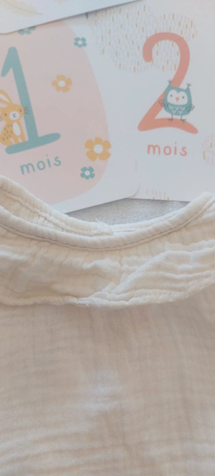 Haut manche longue fille 9 12 mois - photo numéro 2