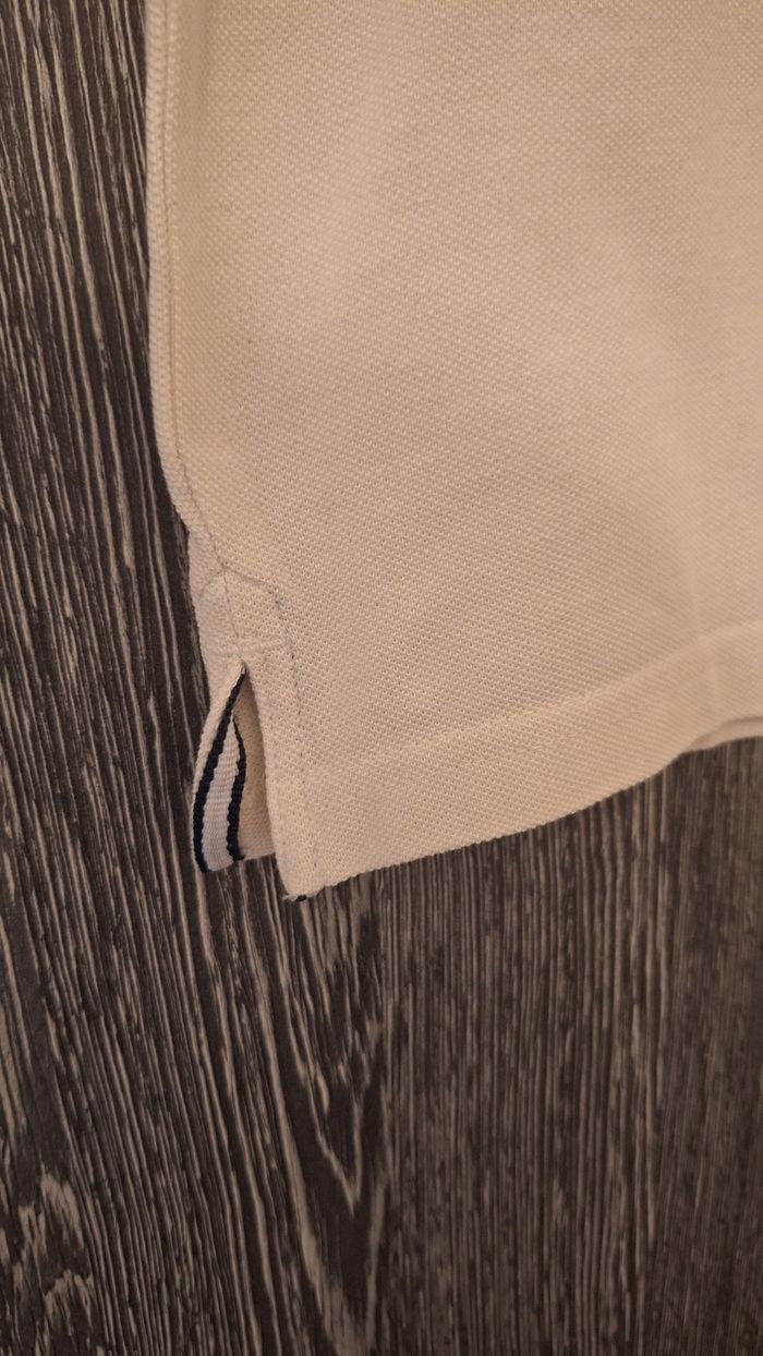 Polo manches courtes uni crème - photo numéro 6