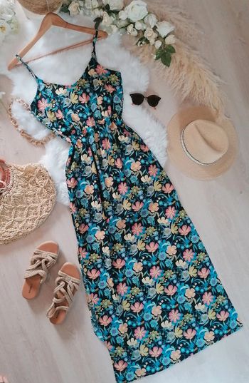 Jolie robe longue taille 40