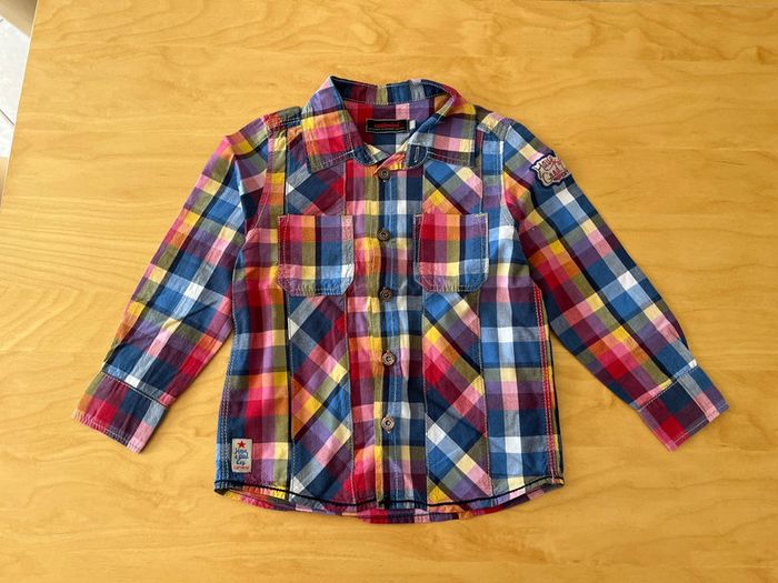 Chemise à carreaux