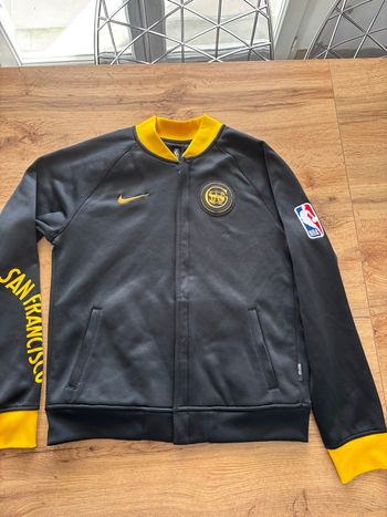 Veste zips noire NBA San Francisco garçon taille 14 16 ans