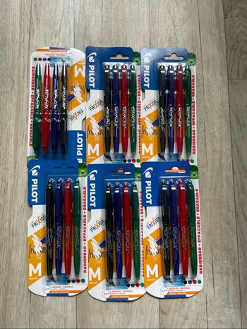 Lot de 6 paquets de 4 frixon effaçable