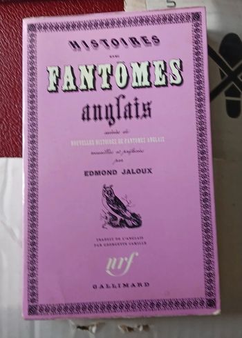 #livre histoire fantômes anglais