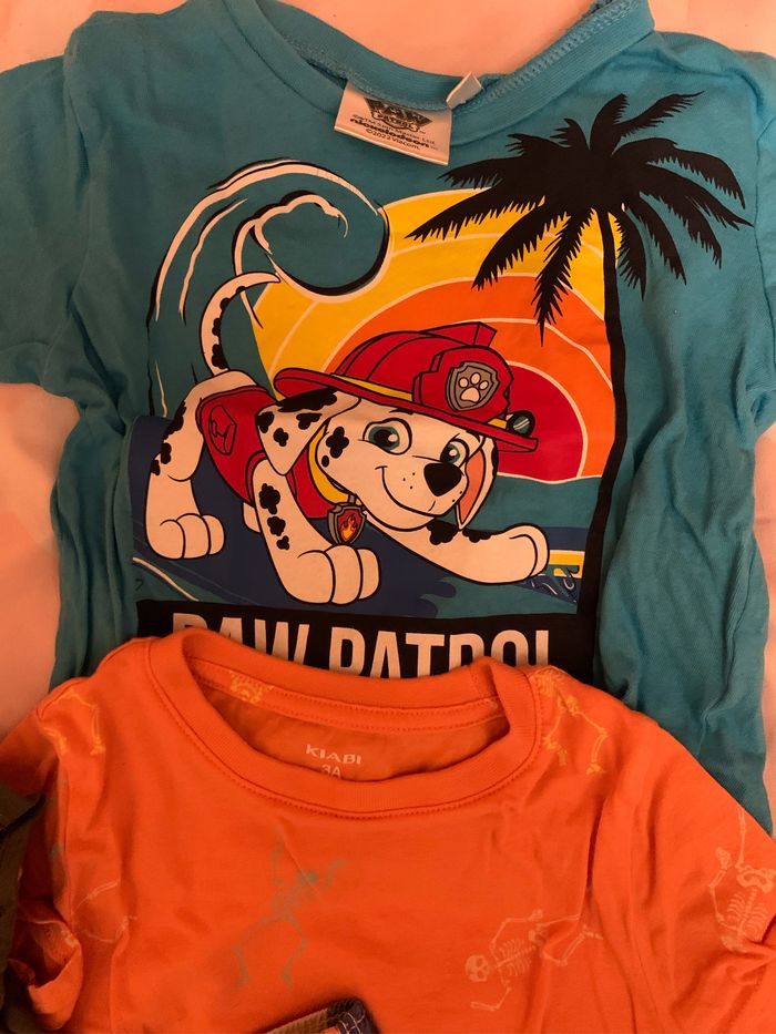 Lot T-shirt short garçon 3 ans - photo numéro 5