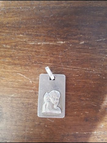 pendentif verseau en argent