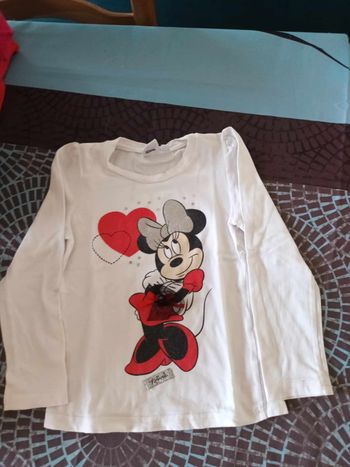 tee shirt fille 4 ans disney