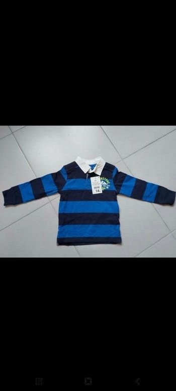 Polo manche longue 4 ans