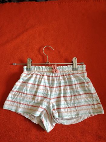 Short rayé multicolor