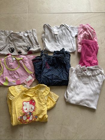Lot vêtements fille