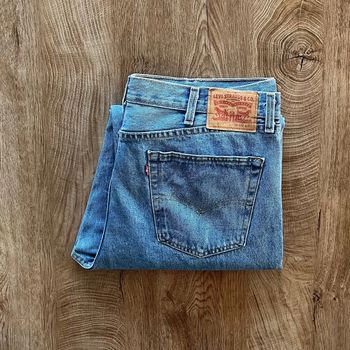 Jean/pantalon bleu clair Levi's 550 pour homme, taille : W 40 L 32 (50 taille française)