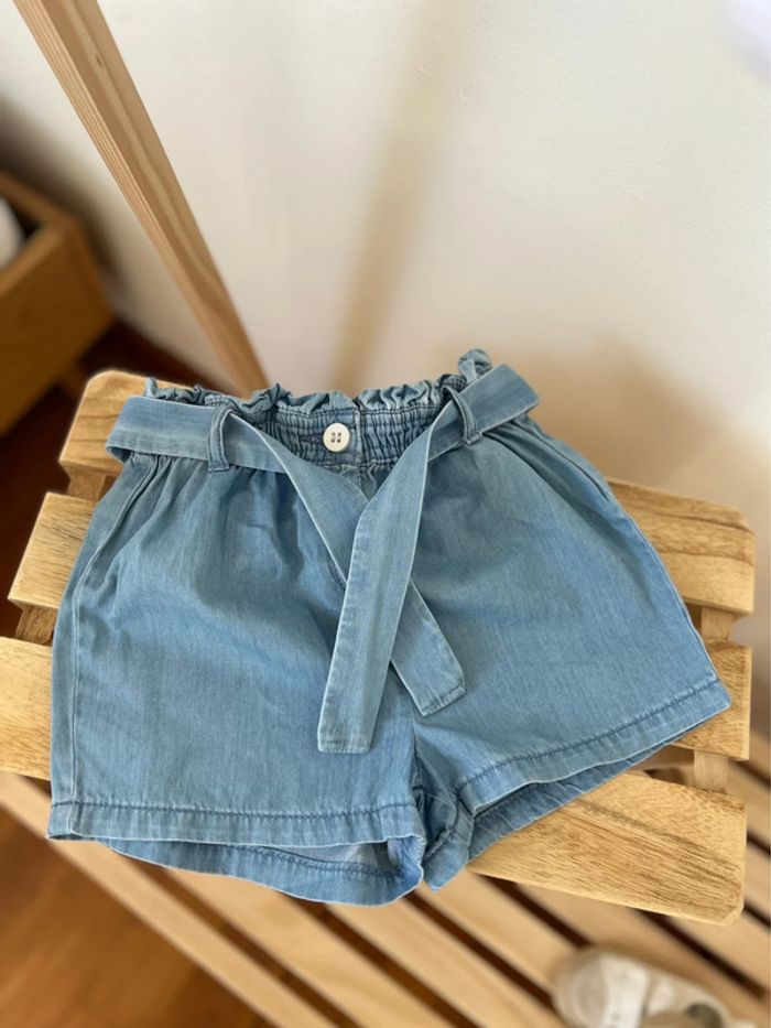 Ensemble fille body citron et short 24 mois kiabi - photo numéro 4