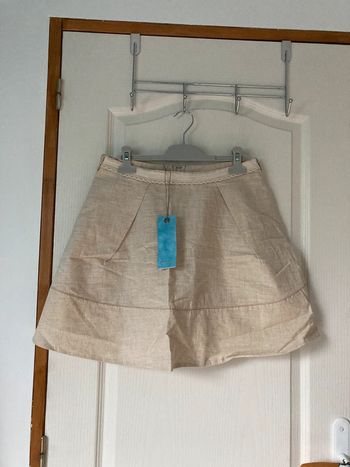 Jupe évasée en lin la fée maraboutée