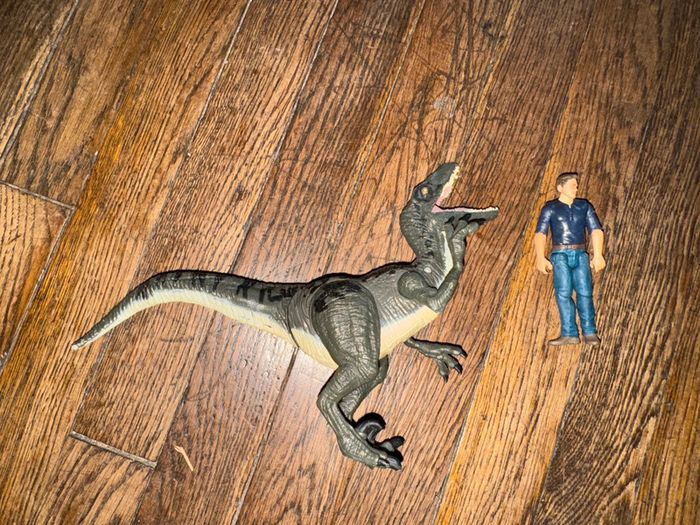 Dinosaure velociraptor Jurassic world