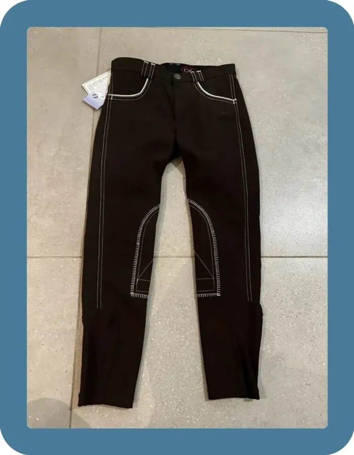 Pantalon d'équitation marron Komutekir 12 ans valeur 69,90€