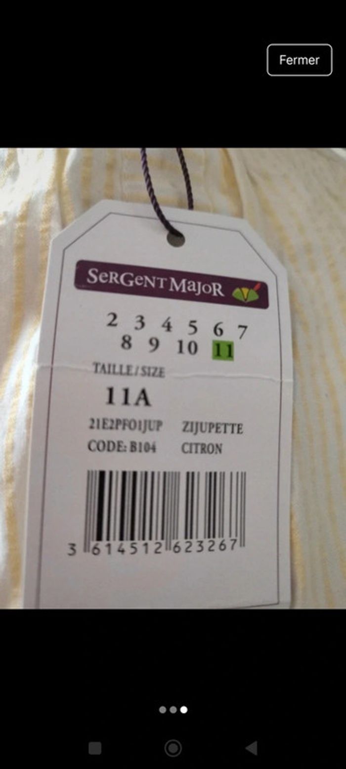 Jupe Sergent Major - photo numéro 3