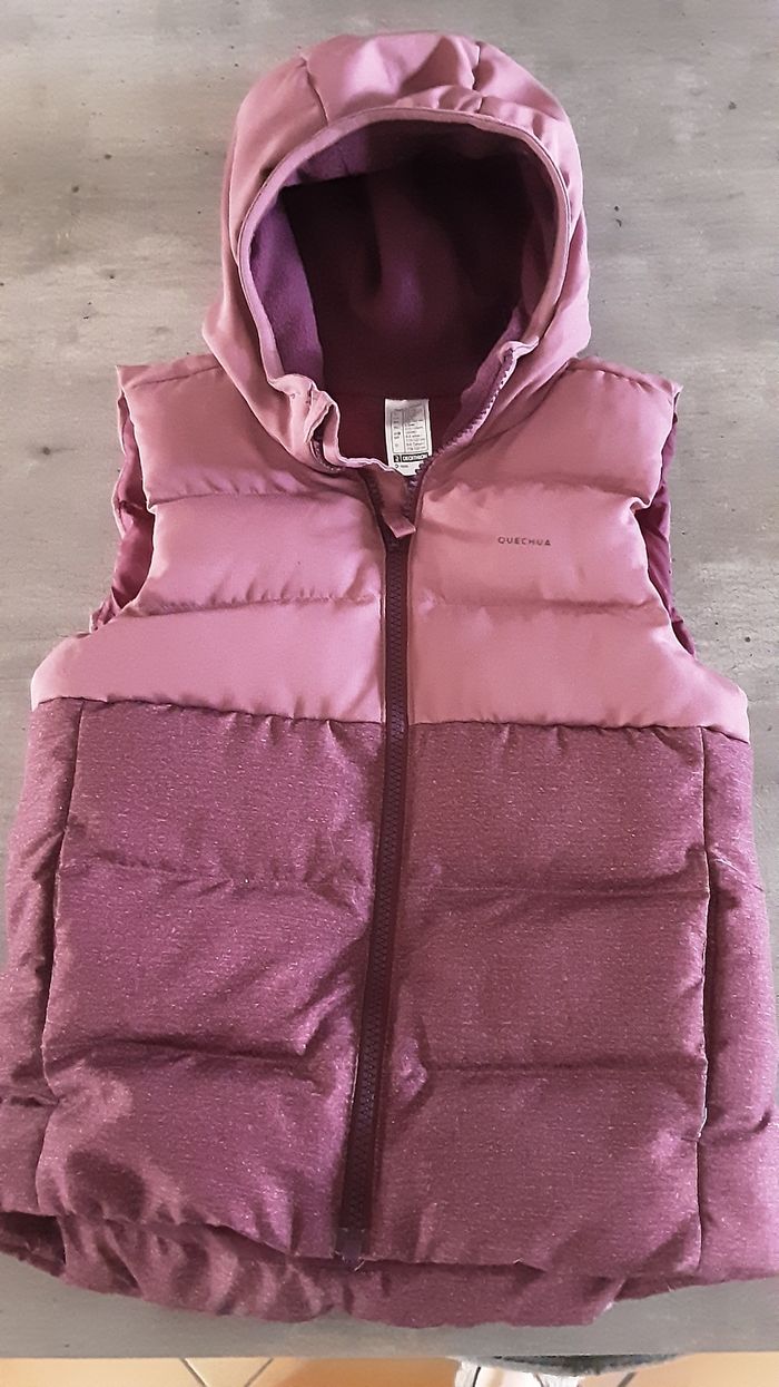 Veste sans manche fille 6ans