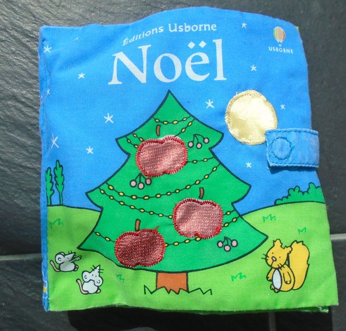 Joli livre à toucher "Noël" éditions Usborne