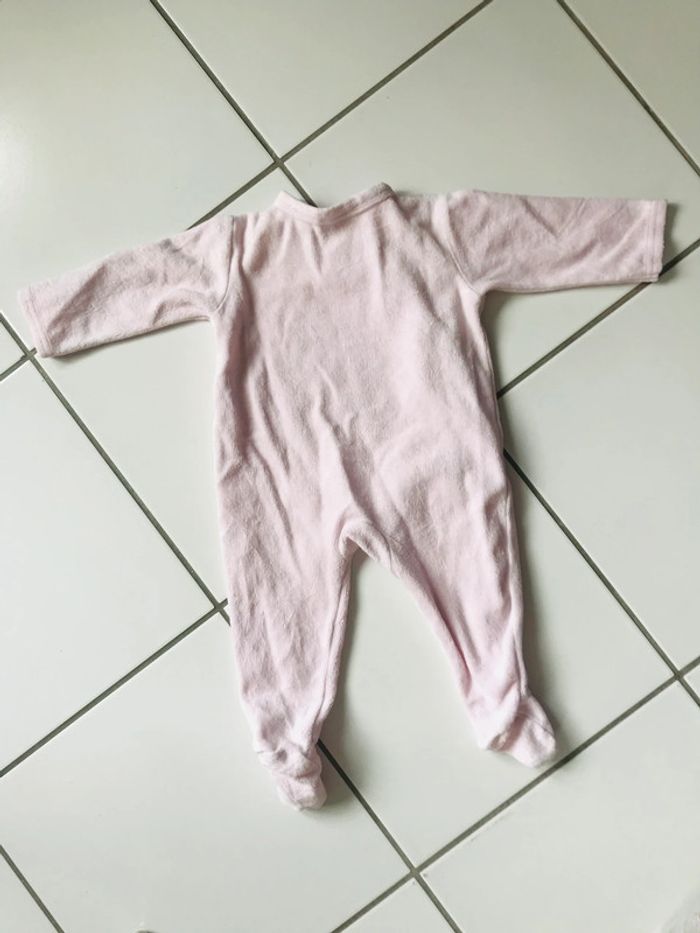 Pyjama / Grenouillère rose Grain de blé très bon état- 6 mois 68cms - photo numéro 3