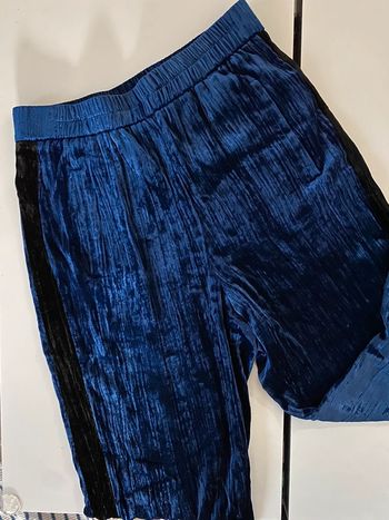 Pantalon type velours large droit Momoni
