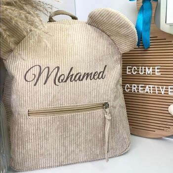 Sac à dos  personnalisé