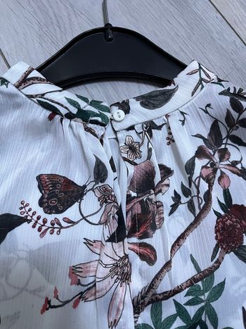 Blouse fleurie