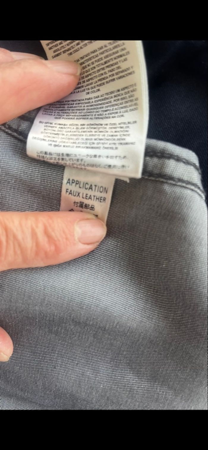 Chemise homme  Diesel faux cuir - photo numéro 2