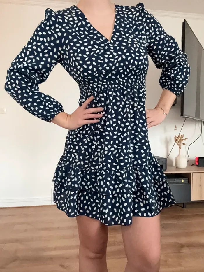Robe à pois