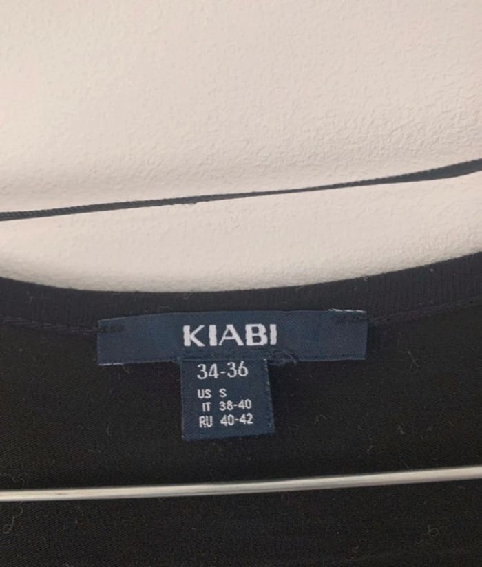 Combi short maternité noir taille 34/36 kiabi - photo numéro 2