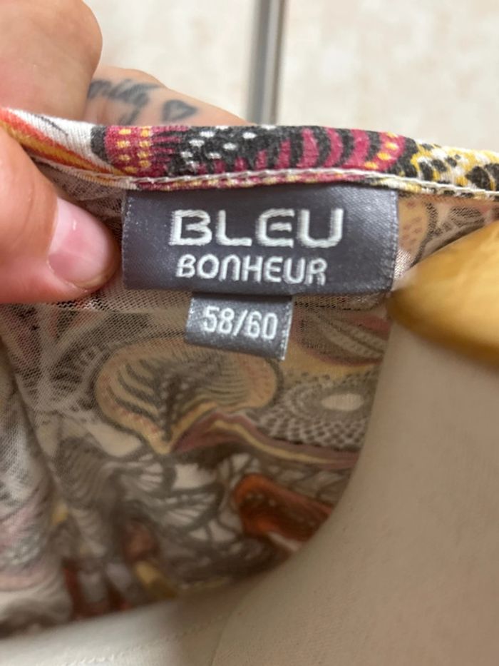 Blouse taille 58-60 marque bleu bonheur - photo numéro 4