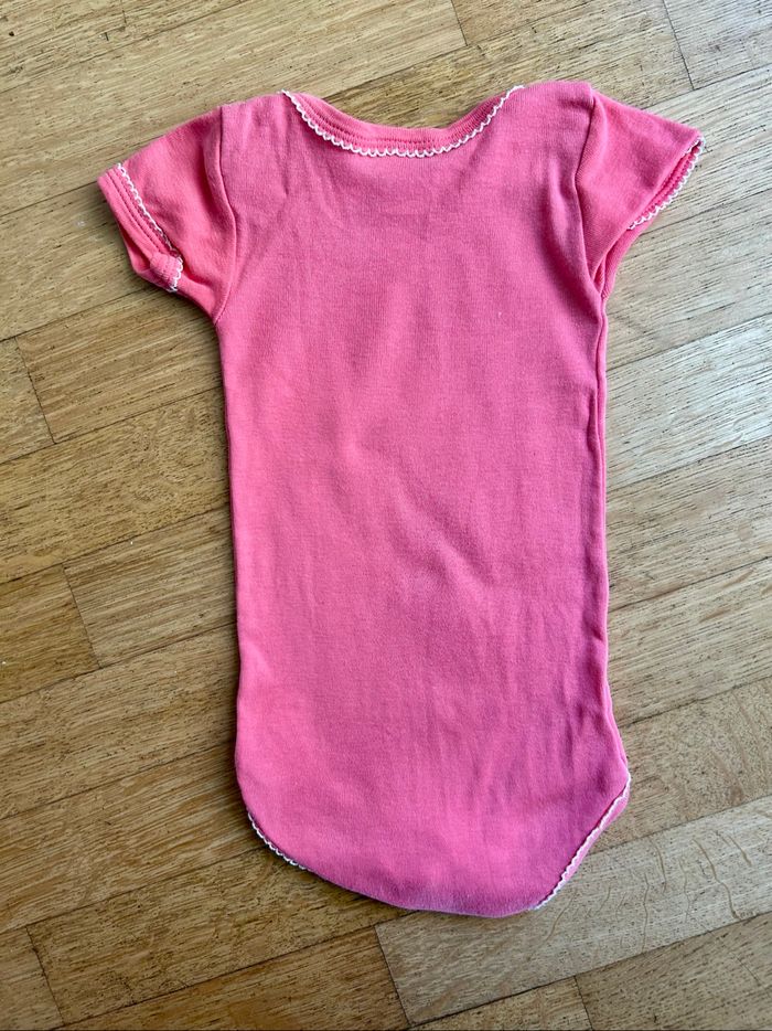 Lot de 3 Bodies Manches Courtes PETIT BATEAU 6 Mois | Parfait État - photo numéro 3