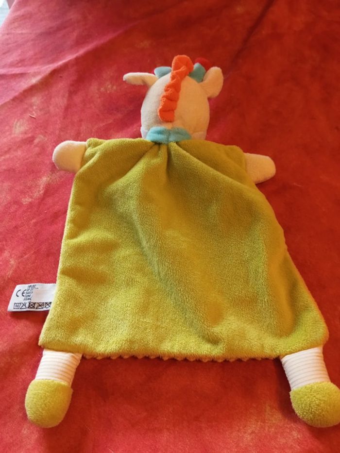 Doudou girafe de mots d'enfants - photo numéro 4