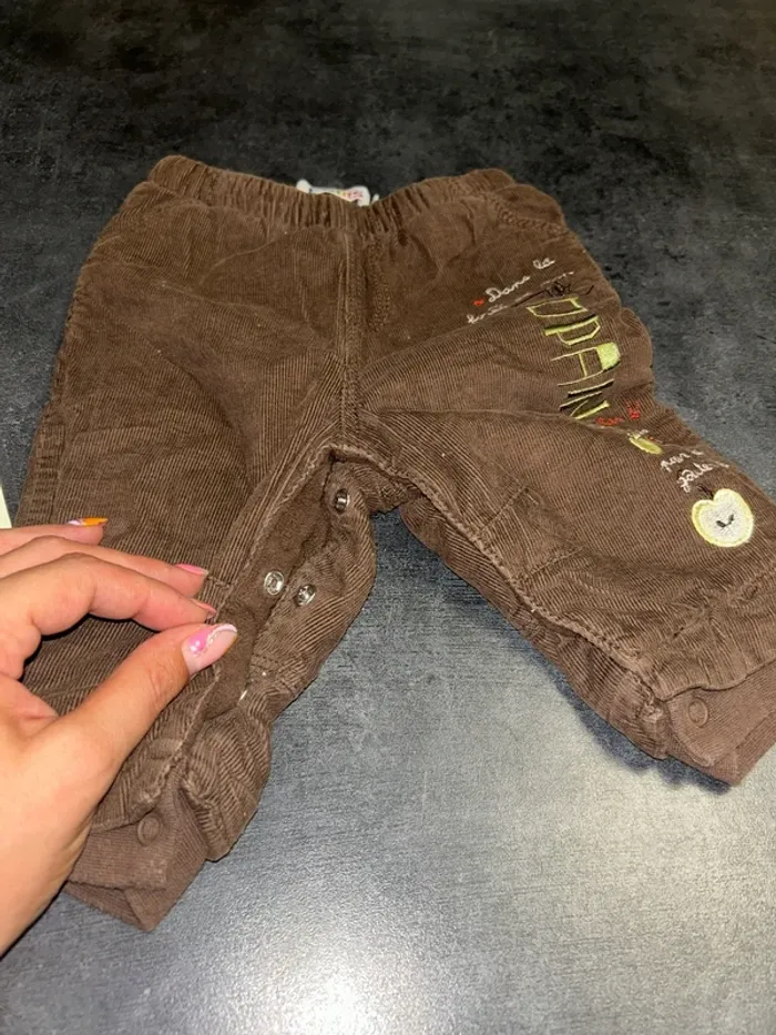 Pantalon velour - photo numéro 3