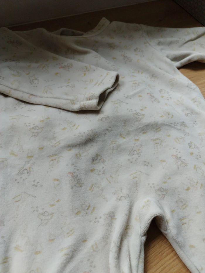 Pyjama hiver chaud 24 mois mots d'enfants satisfaisant - photo numéro 3