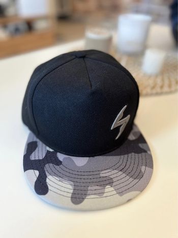 Casquette noire - camouflage gris - Scorpion Exo