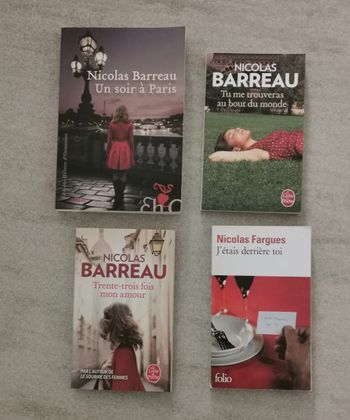 Nicolas Barreau - 3 romans dont Tu me trouveras au bout du monde