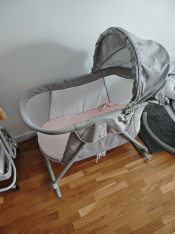 berceau Kinderkraft Lovi, modèle polyvalent 3-en-1