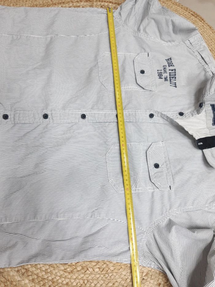Chemise manches longues rayée XXL - photo numéro 8