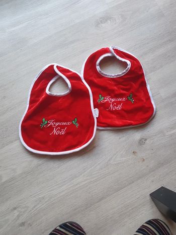 Bavoirs Noël