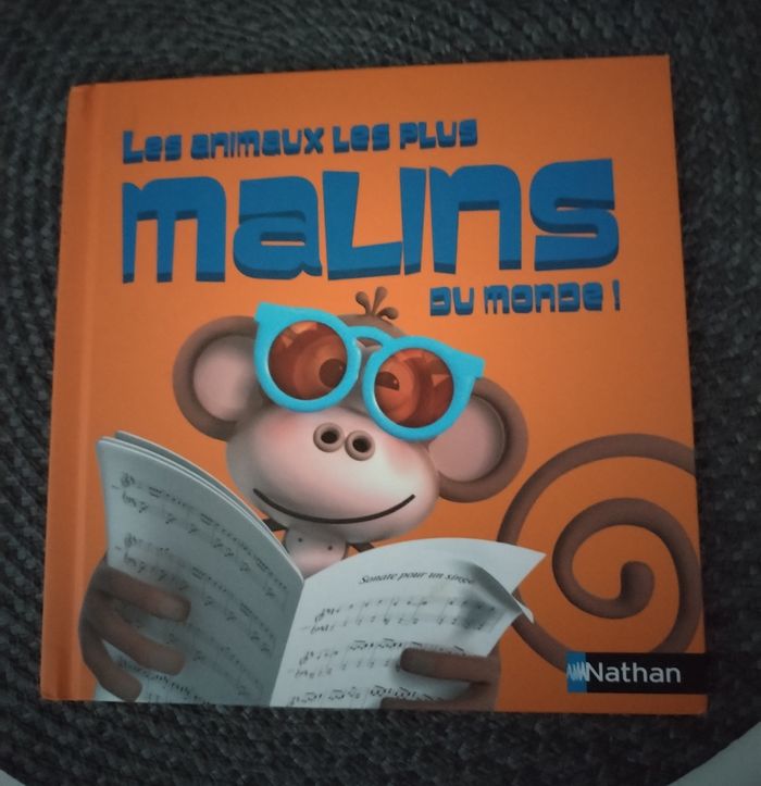Livre "Les animaux les plus malins du monde" neuf
