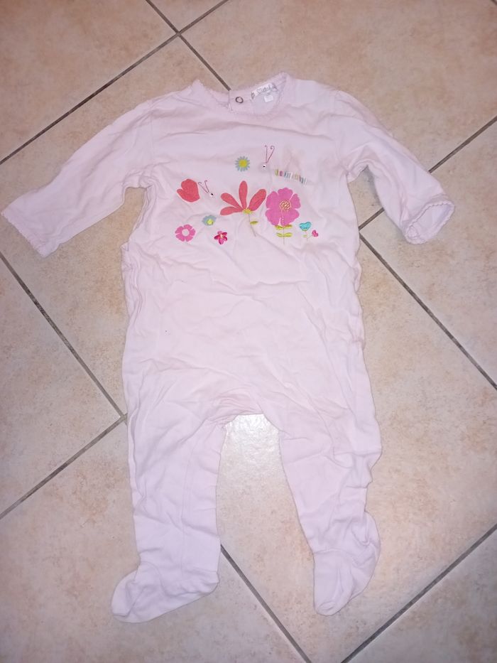Pyjama léger rose 12 mois