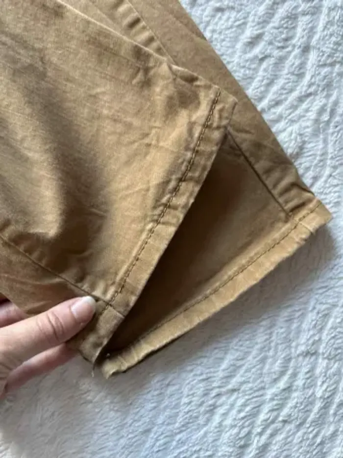 Jean pantalon Levi’s 502 beige camel homme L/44 W34 L30 Slim Tapered - photo numéro 5
