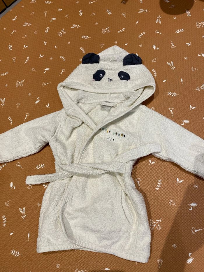 Peignoir Panda 2 ans