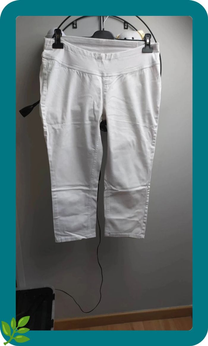 Pantacourt de grossesse blanc Cocoon taille 44